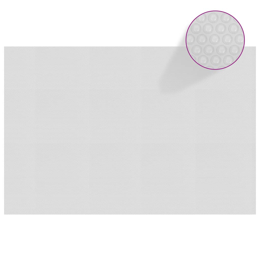 Berkfield Floating PE Solar Pool Film 600x400 cm Grey
