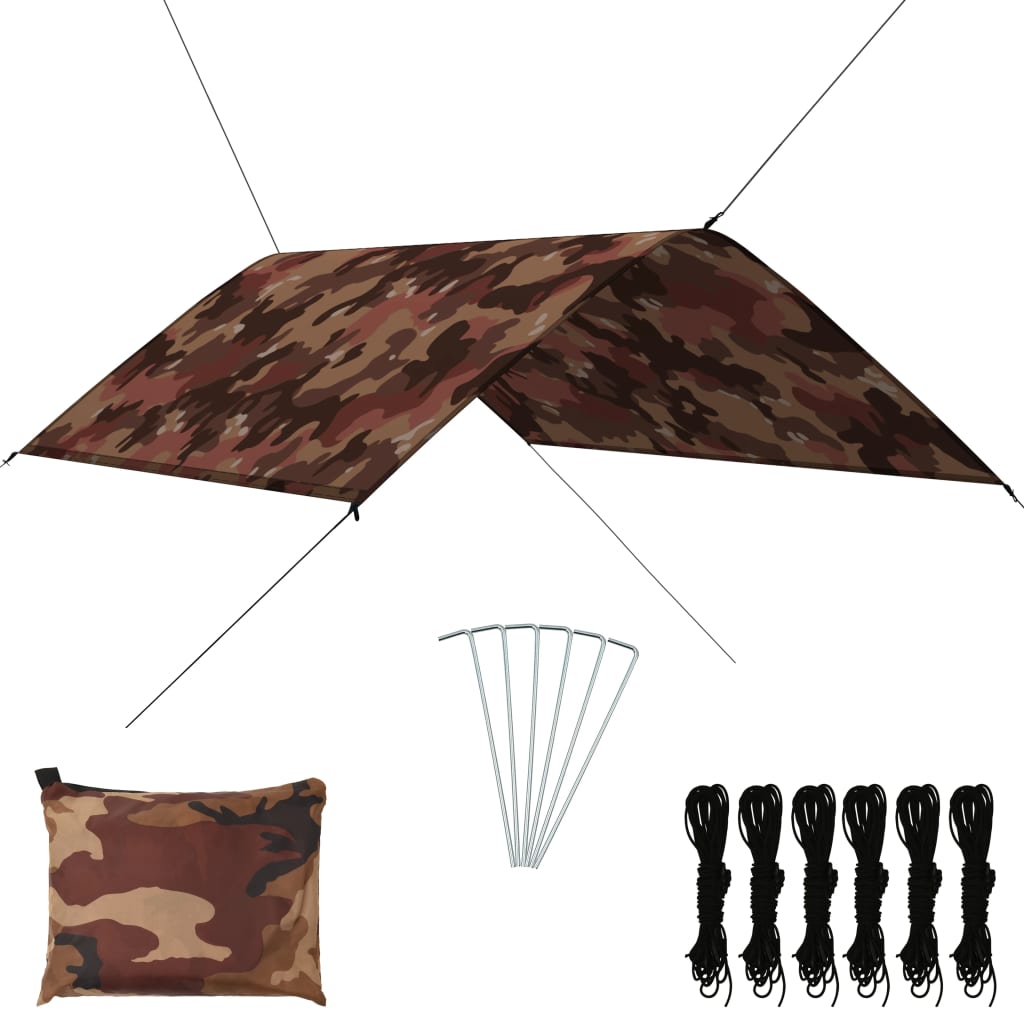 Berkfield Outdoor Tarp 3x2 m Camouflage