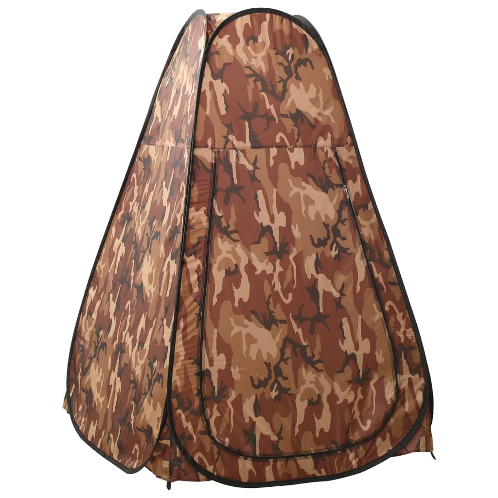 Berkfield Pop Up Shower Tent Camouflage