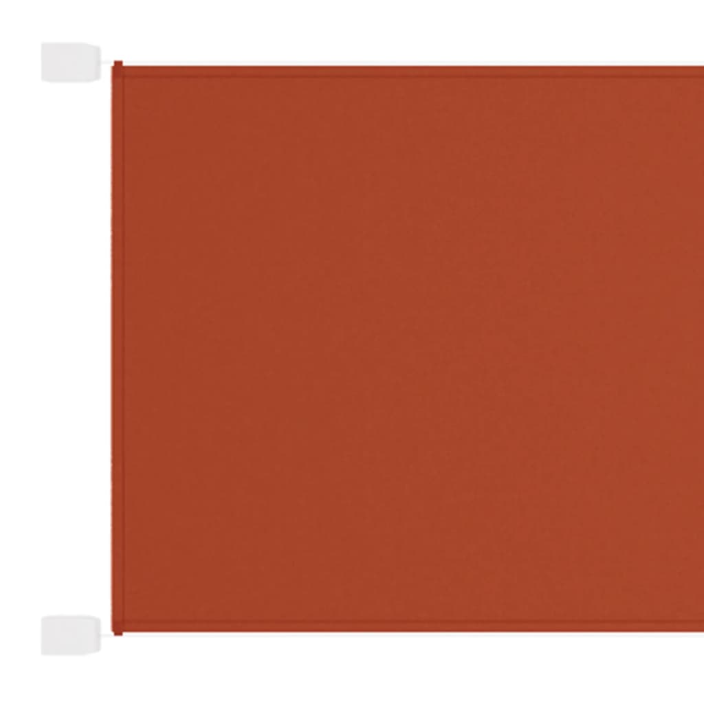 Berkfield Vertical Awning Terracotta 60x600 cm Oxford Fabric