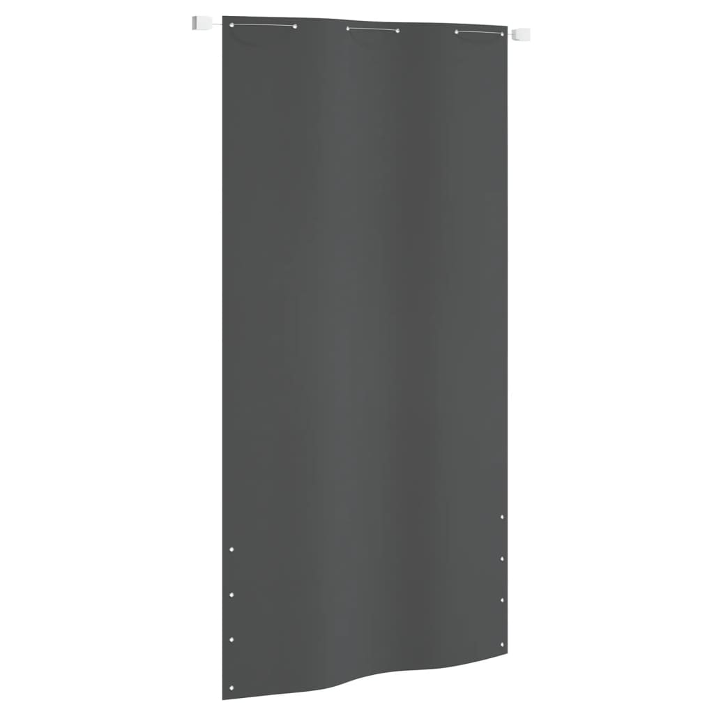 Berkfield Balcony Screen Anthracite 120x240 cm Oxford Fabric