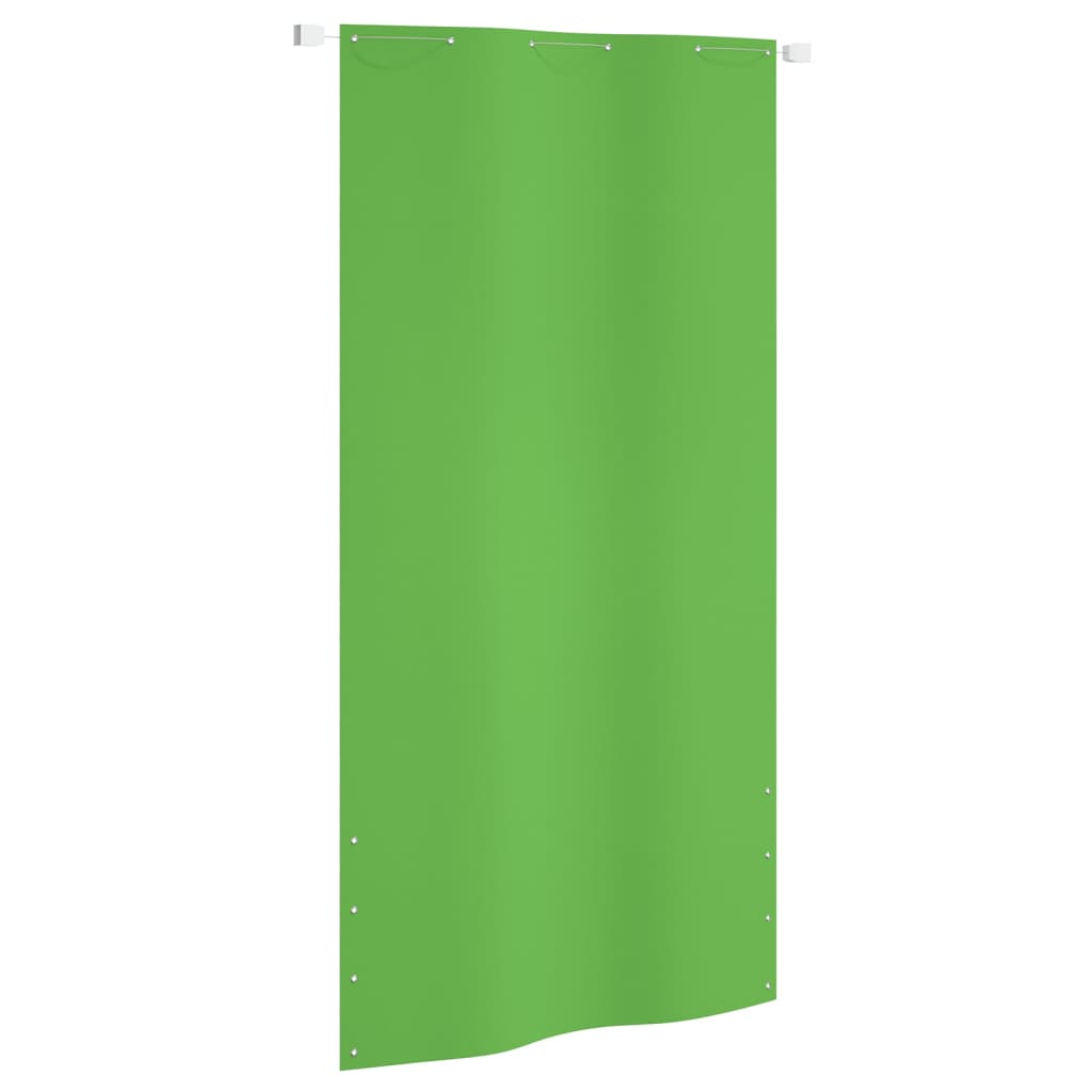 Berkfield Balcony Screen Light Green 120x240 cm Oxford Fabric
