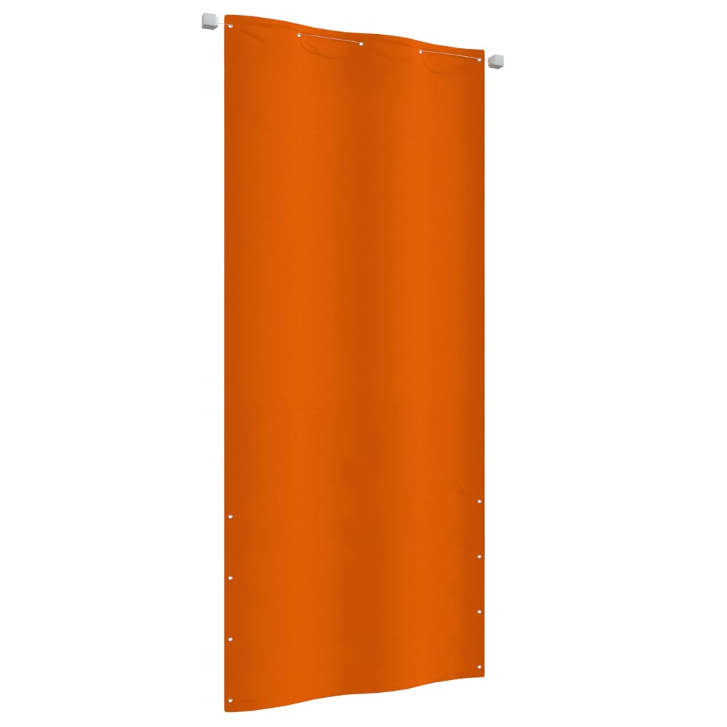Berkfield Balcony Screen Orange 100x240 cm Oxford Fabric