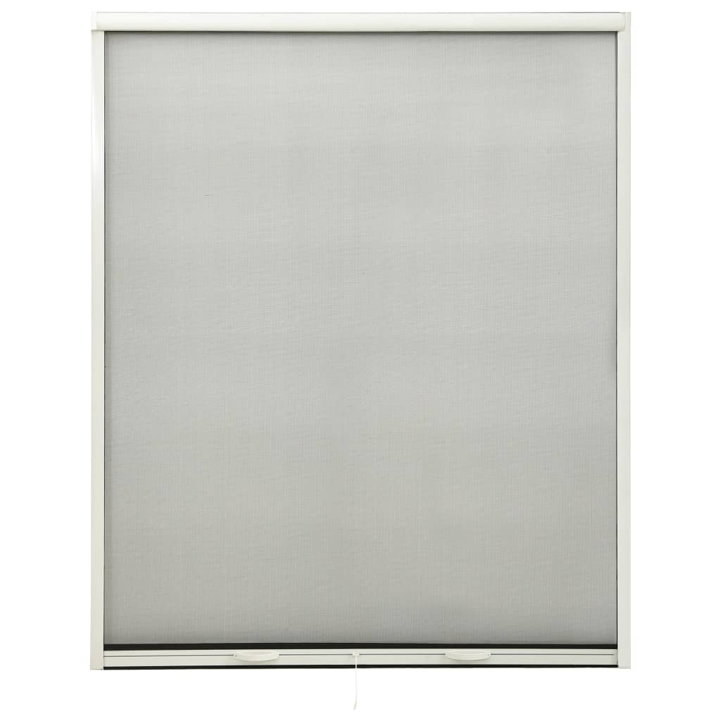 Berkfield Roll down Insect Screen for Windows White 160x170 cm