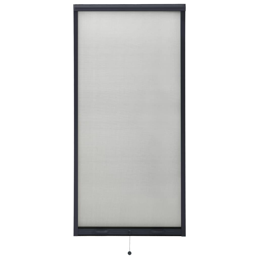 Berkfield Roll down Insect Screen for Windows Anthracite 60x150 cm