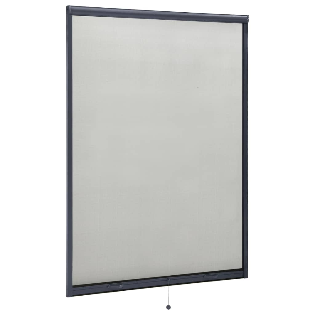 Berkfield Roll down Insect Screen for Windows Anthracite 120x170 cm