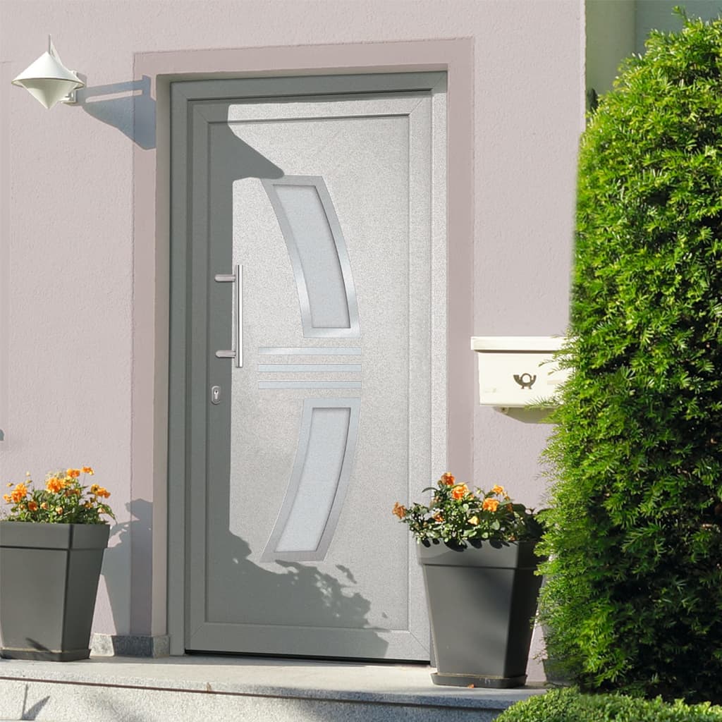 Berkfield Front Door White 108x200 cm