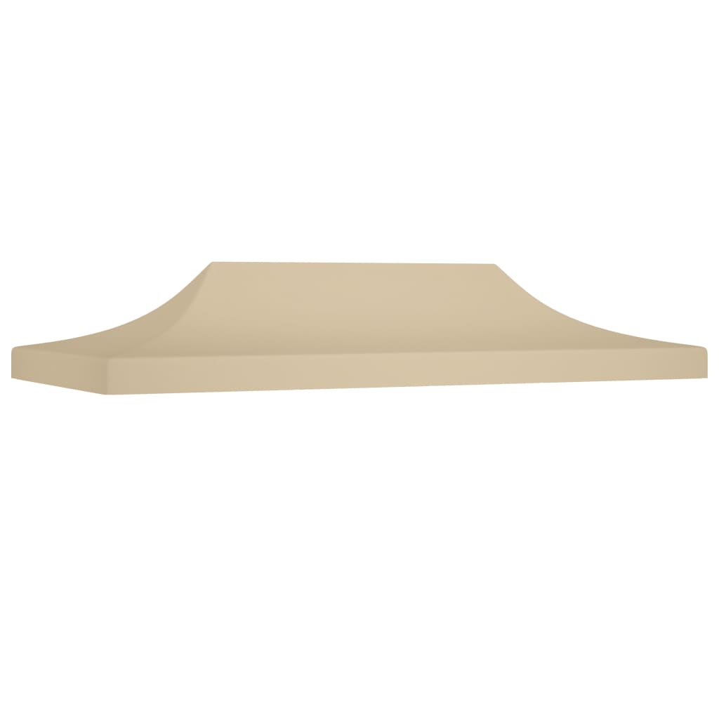 Berkfield Party Tent Roof 6x3 m Beige 270 g/m�__