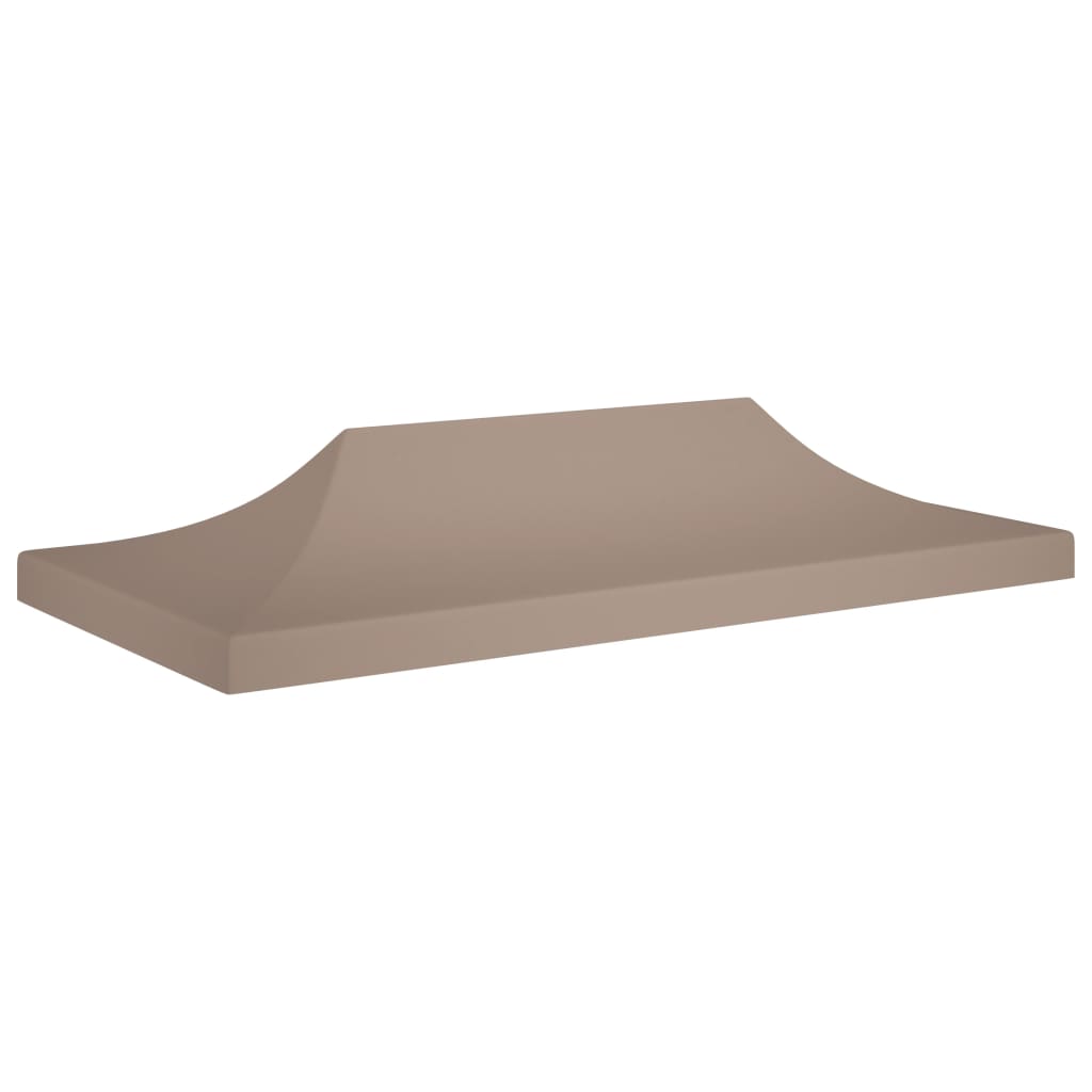 Berkfield Party Tent Roof 6x3 m Taupe 270 g/m�__