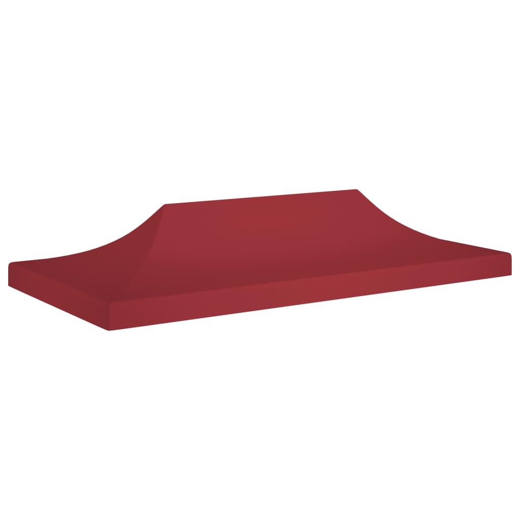 Berkfield Party Tent Roof 6x3 m Burgundy 270 g/m�__