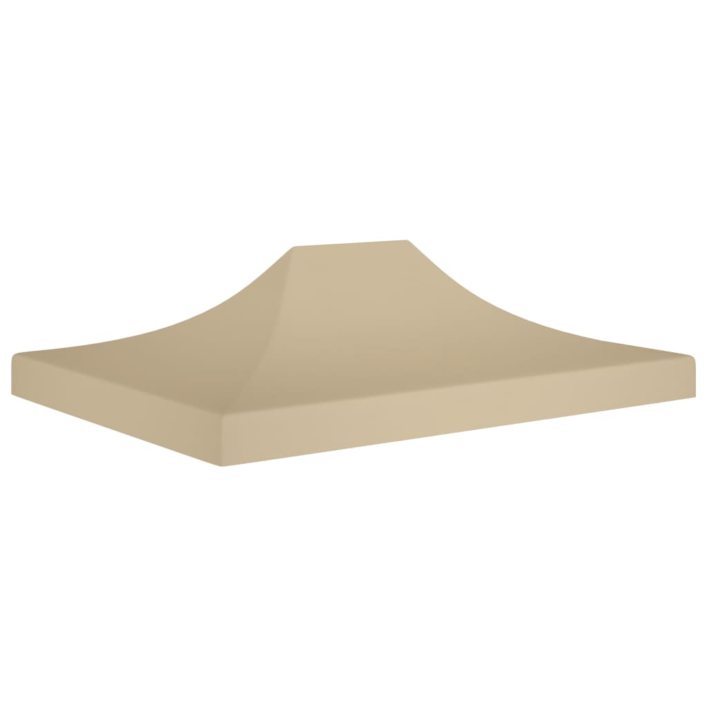Berkfield Party Tent Roof 4x3 m Beige 270 g/m�__