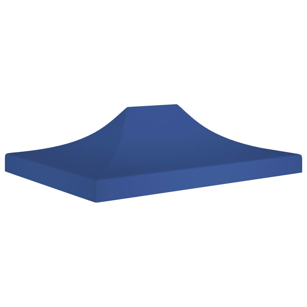 Berkfield Party Tent Roof 4.5x3 m Blue 270 g/m�__