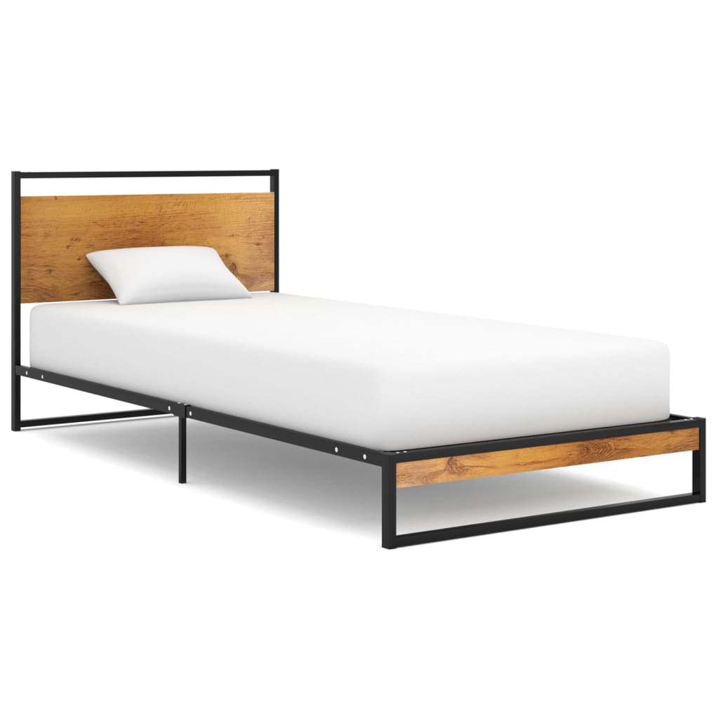 Berkfield Bed Frame Metal 100x200 cm