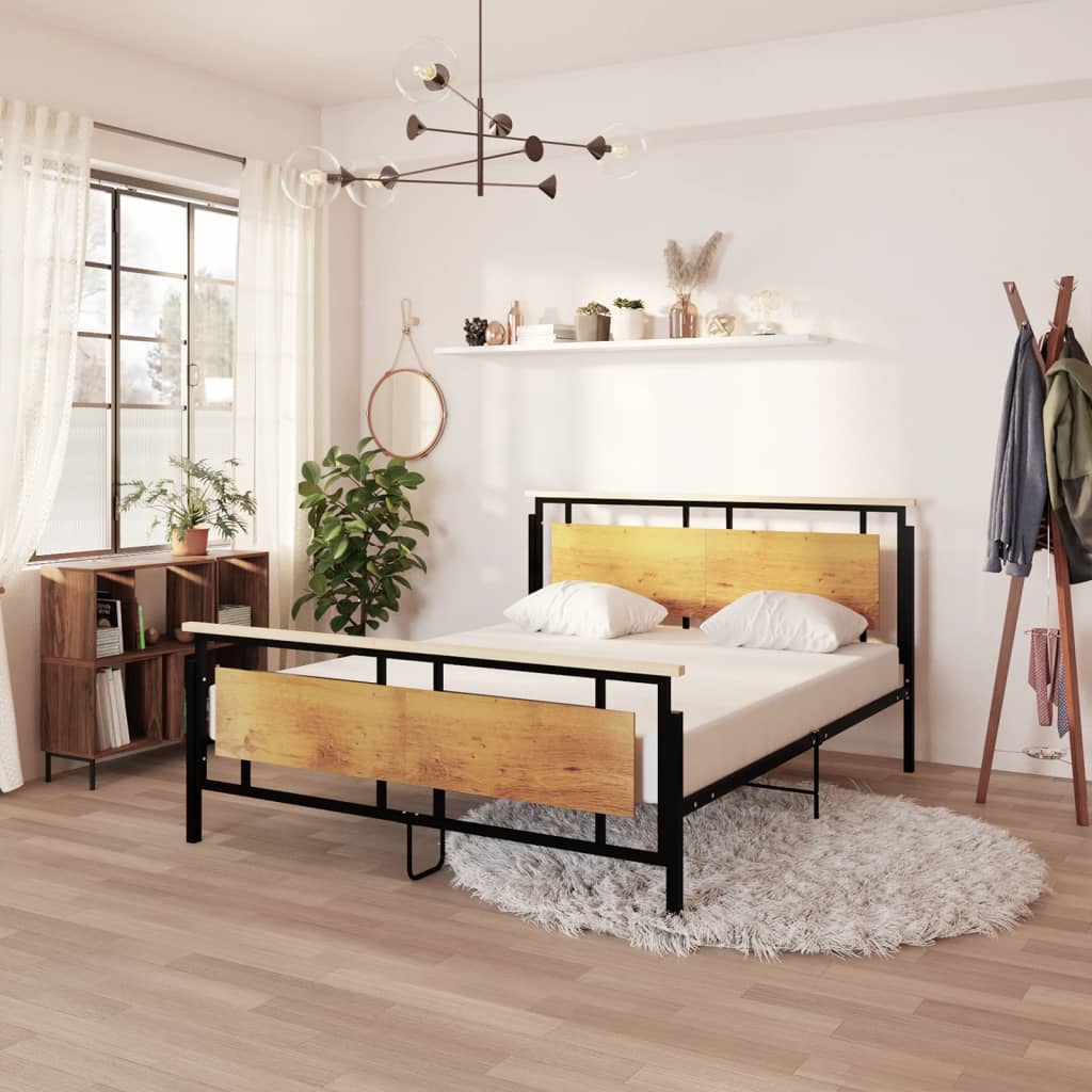 Berkfield Bed Frame Metal 160x200 cm