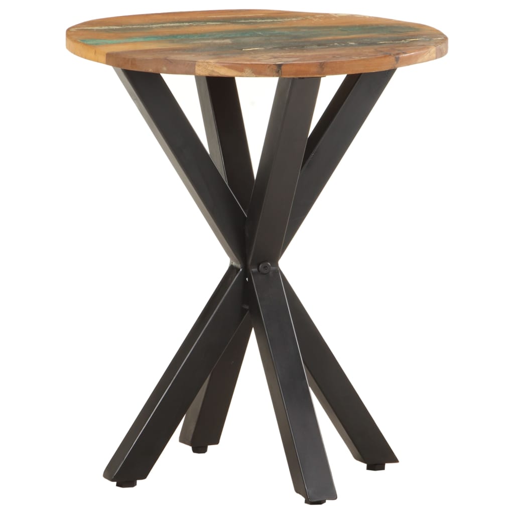 Berkfield Side Table 48x48x56 cm Solid Reclaimed Wood