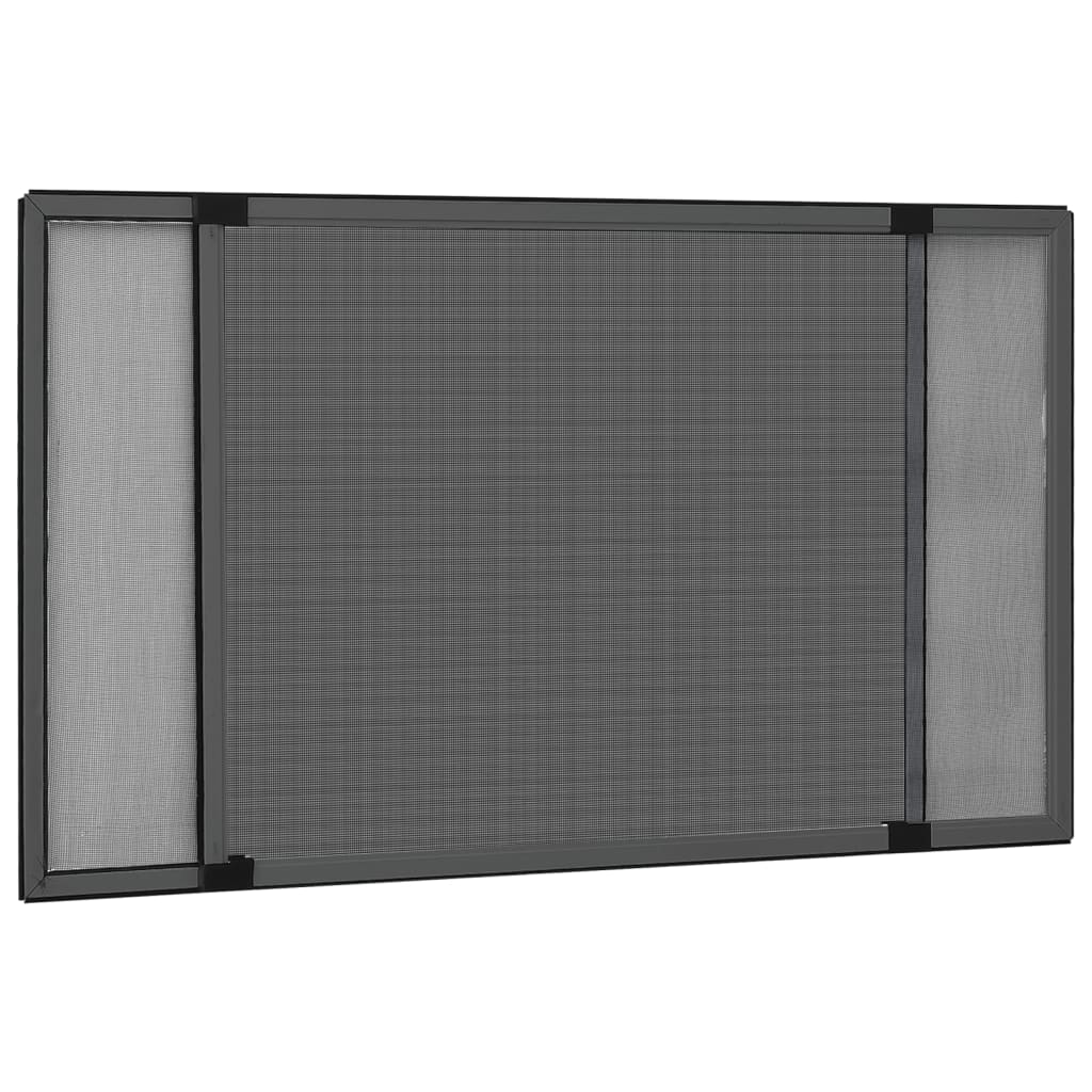 Berkfield Extendable Insect Screen for Windows Anthracite (100-193)x75 cm
