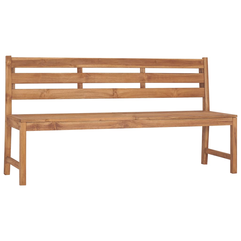 Berkfield Garden Bench 170 cm Solid Teak Wood