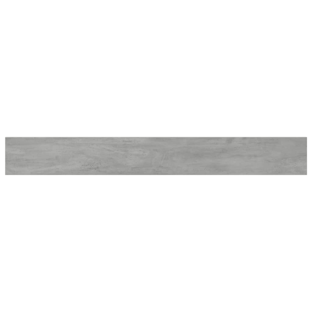 Berkfield Bookshelf Boards 8 pcs Concrete Grey 80x10x1.5 cm Engineered Wood