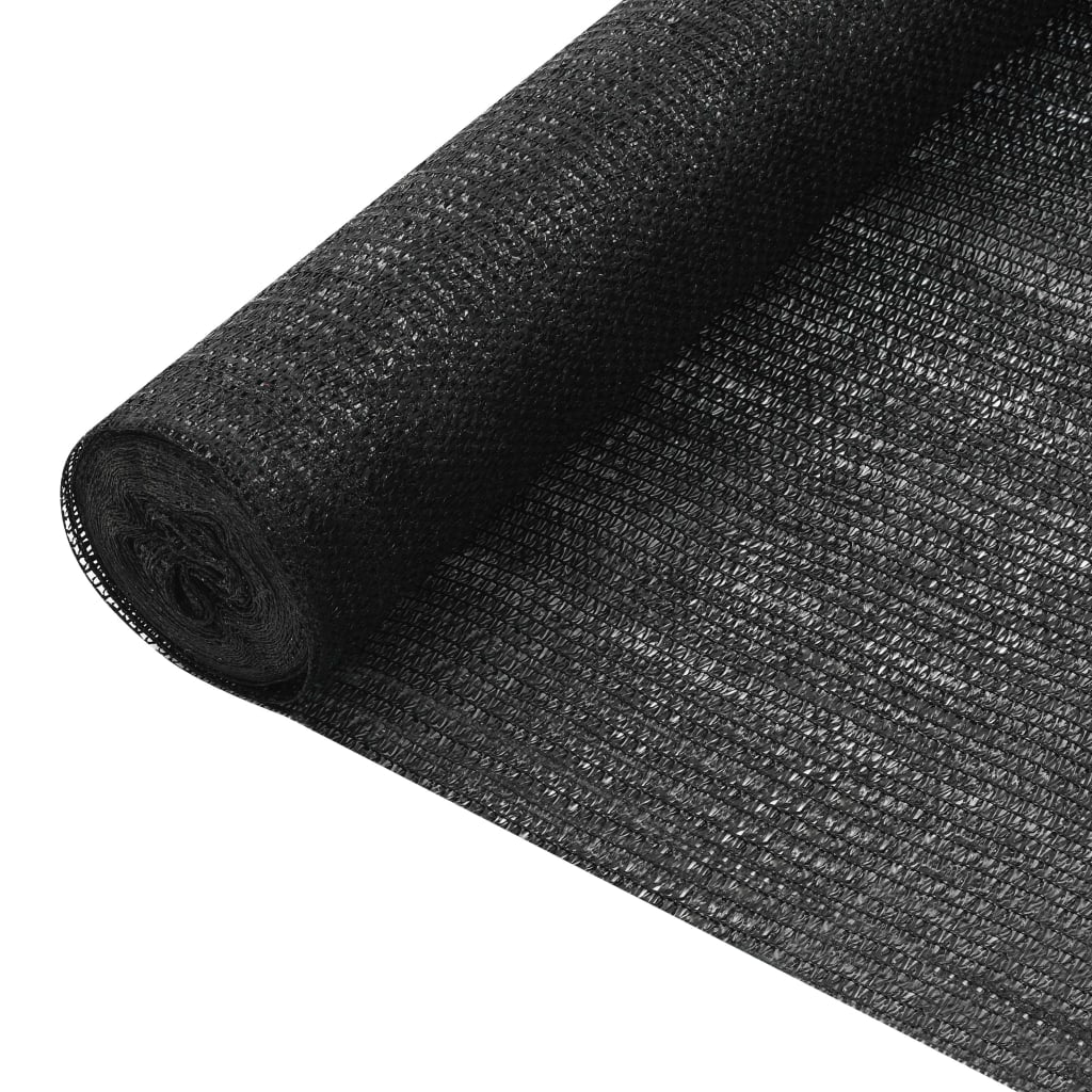 Berkfield Privacy Net Black 2x25 m HDPE 75 g/m�__