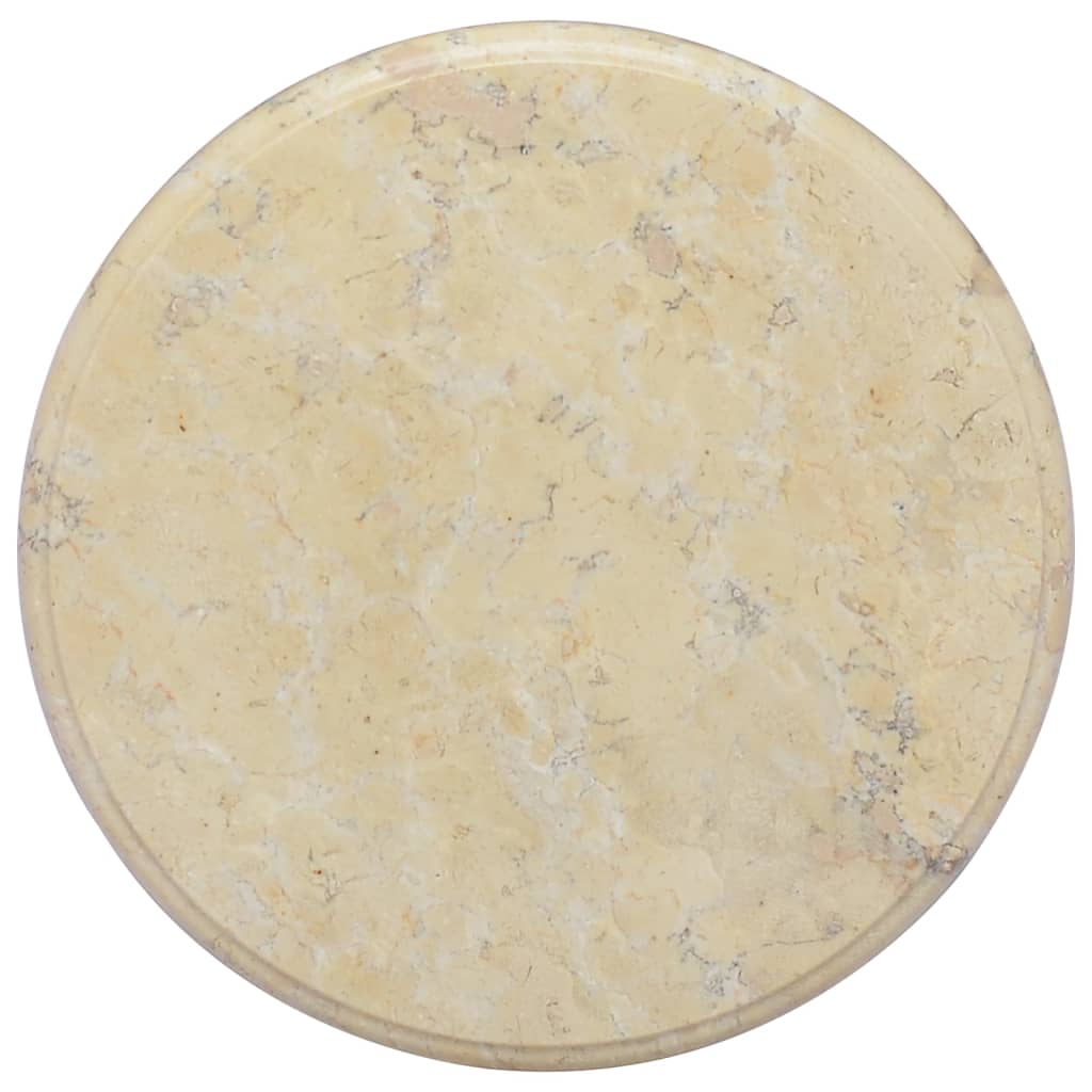 Berkfield Table Top Cream �_�”�_40x2.5 cm Marble