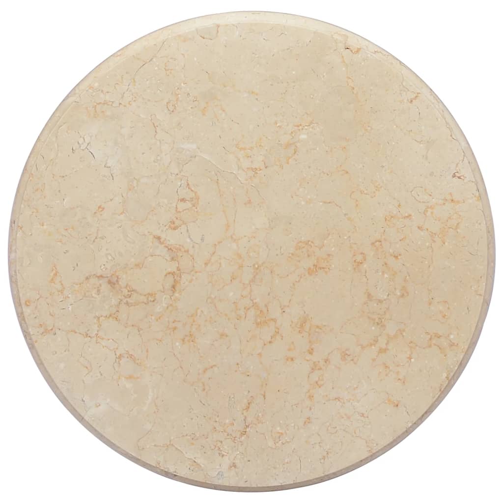 Berkfield Table Top Cream �_�”�_50x2.5 cm Marble