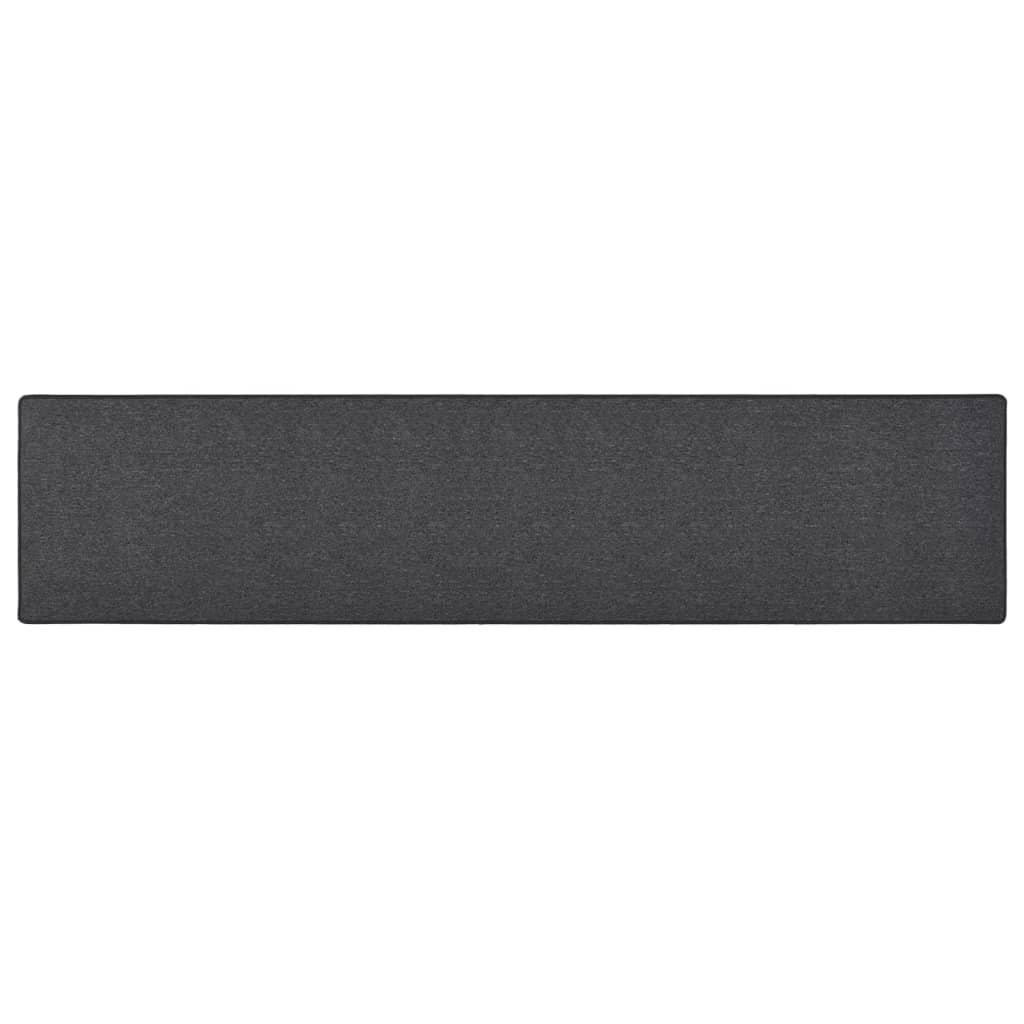 Berkfield Carpet Runner Anthracite 80x400 cm