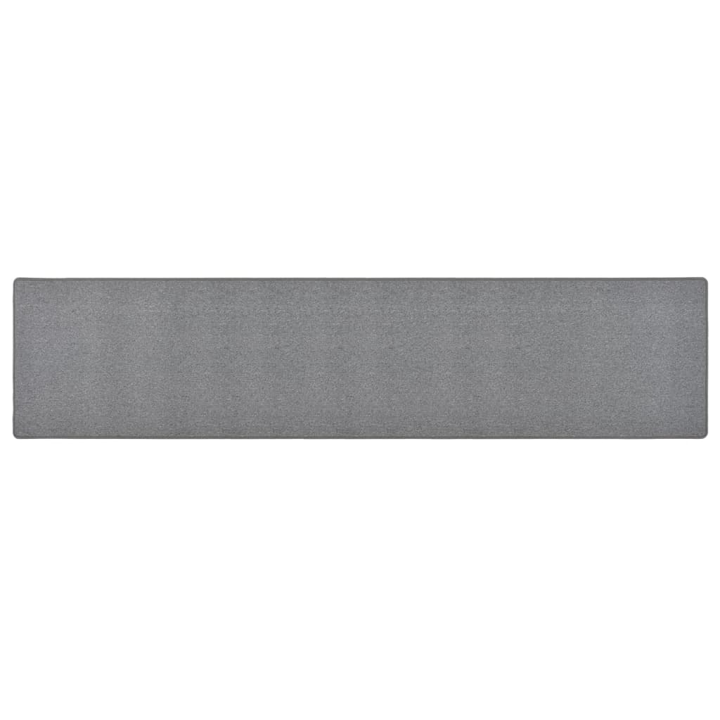 Berkfield Carpet Runner Dark Grey 80x400 cm
