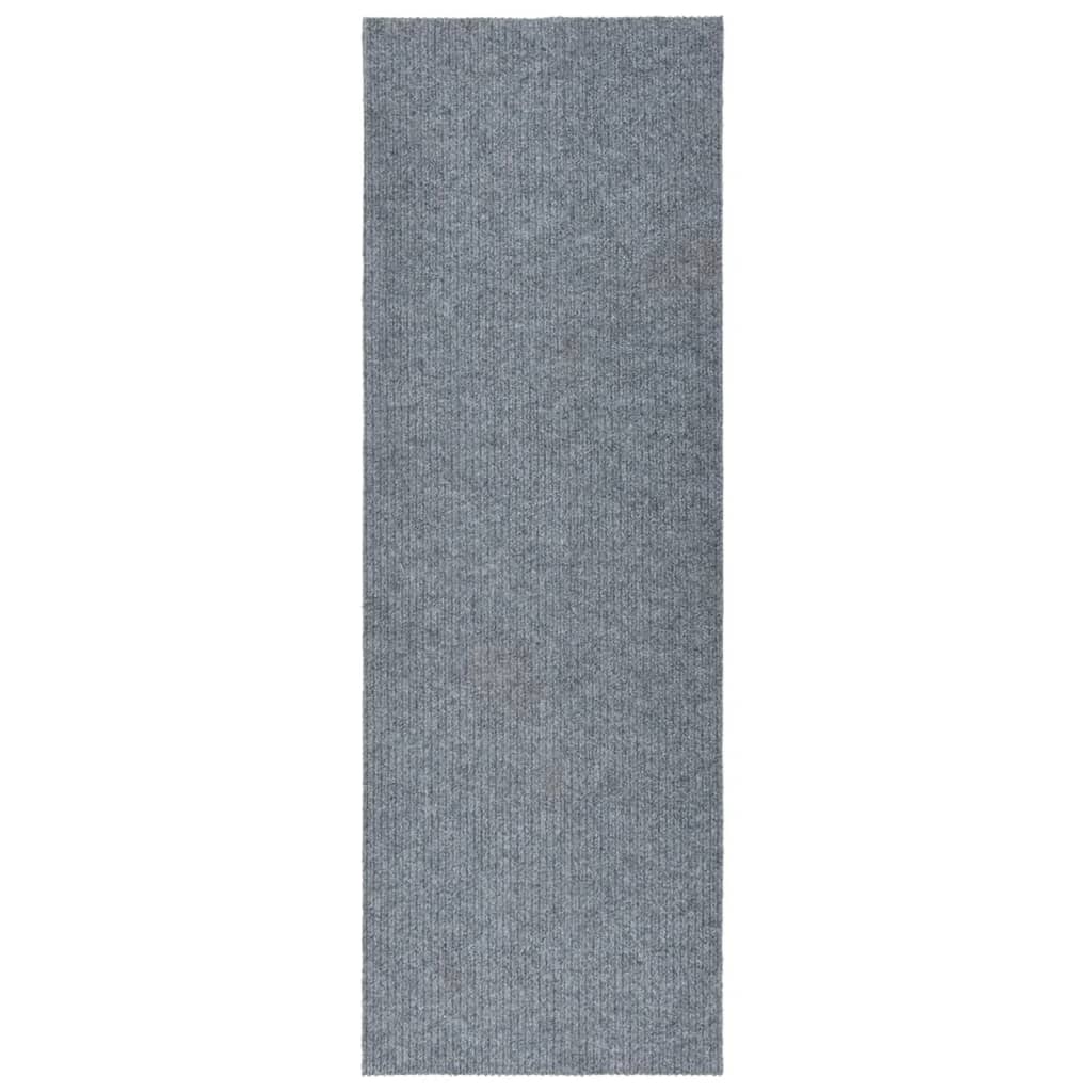 Berkfield Dirt Trapper Carpet Runner 100x350 cm Blue and Grey