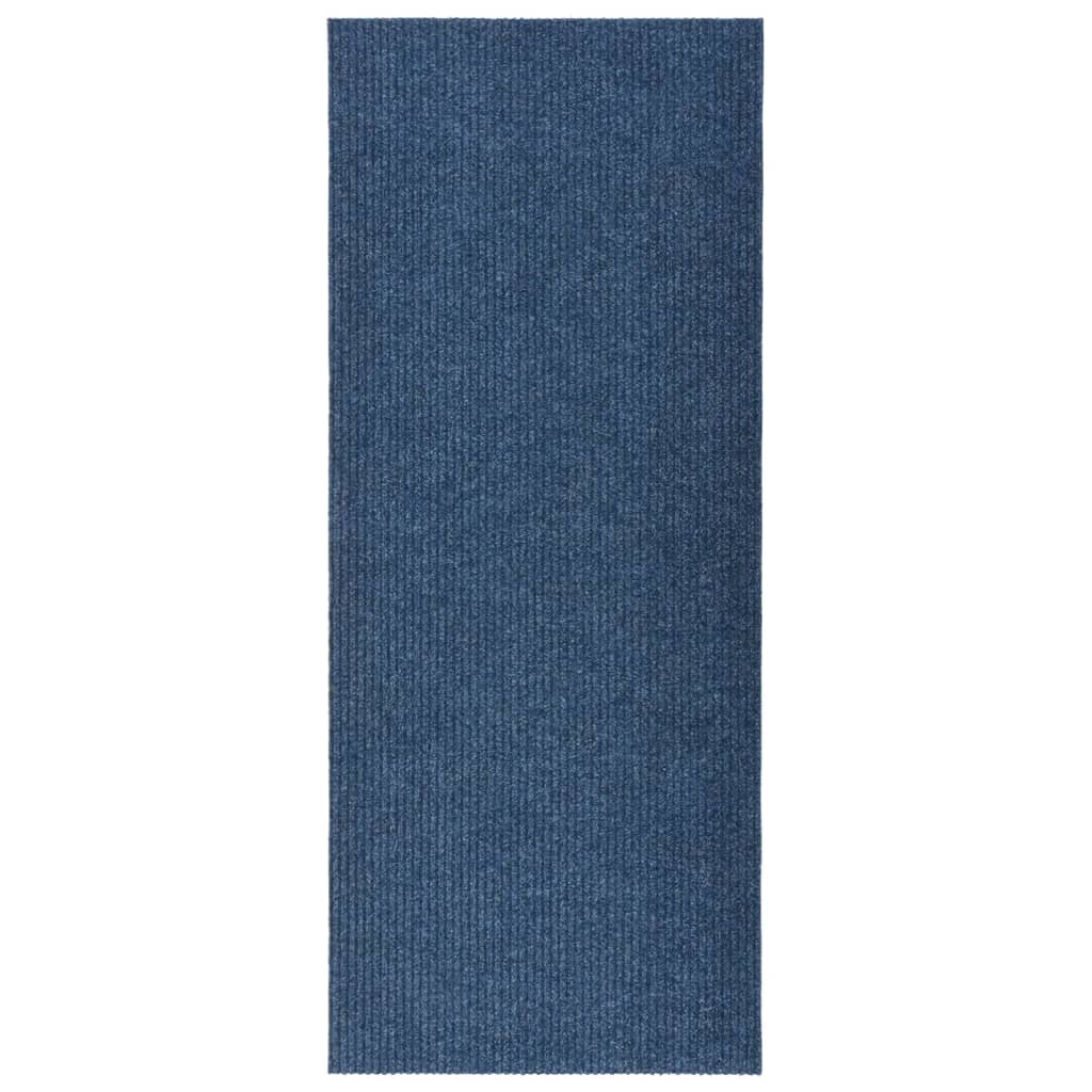 Berkfield Dirt Trapper Carpet Runner 100x250 cm Blue