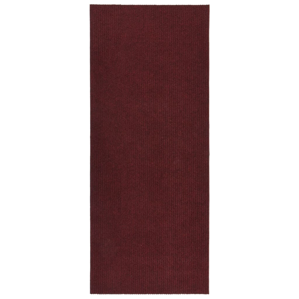 Berkfield Dirt Trapper Carpet Runner 100x250 cm Bordeaux Red