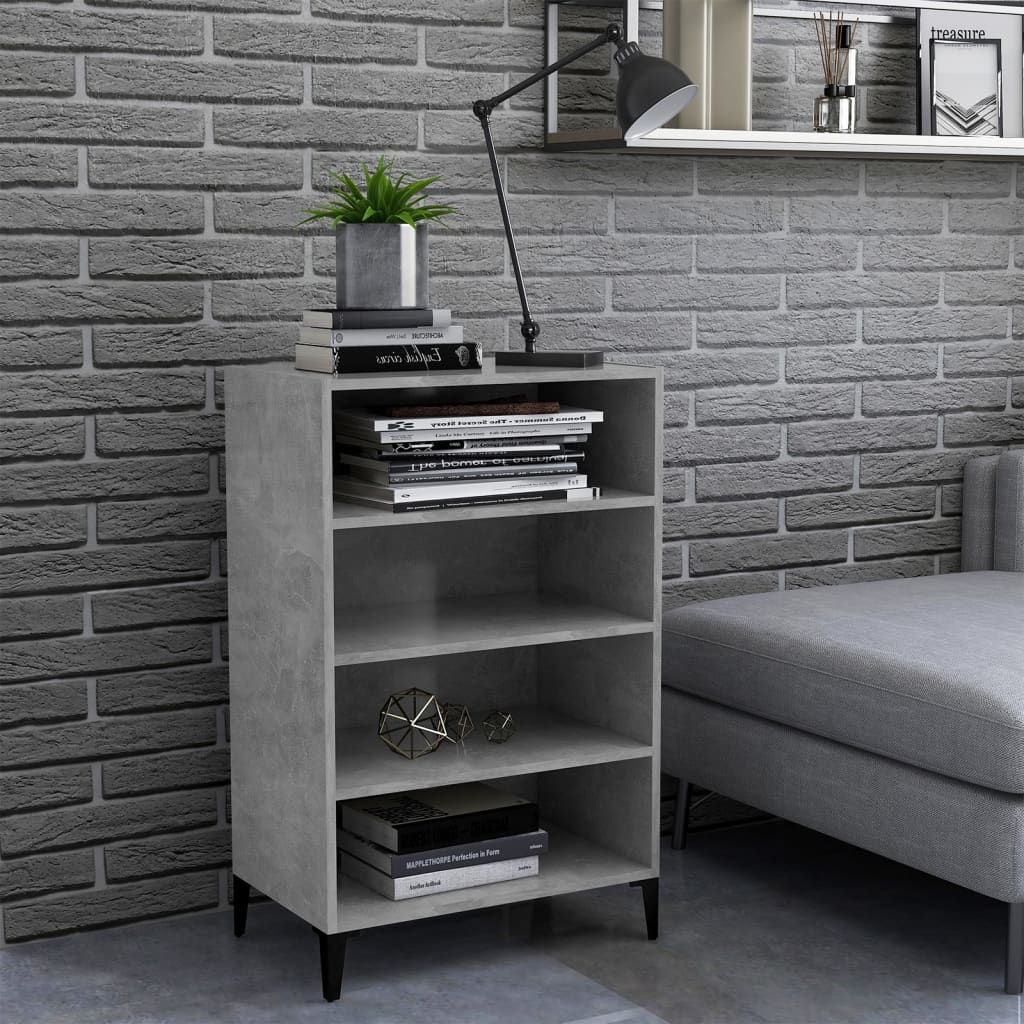 Berkfield Sideboard Concrete Grey 57x35x90 cm Engineered Wood