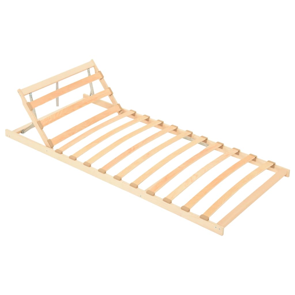 Berkfield Slatted Bed Base with 13 Slats Adjustable Head 100x200 cm