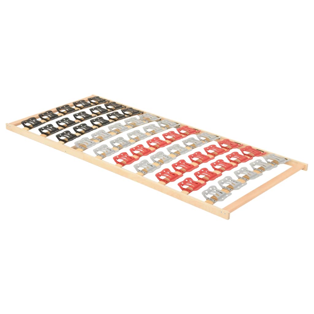 Berkfield Bed Frame with 12 Slats & Supports 120x200 cm