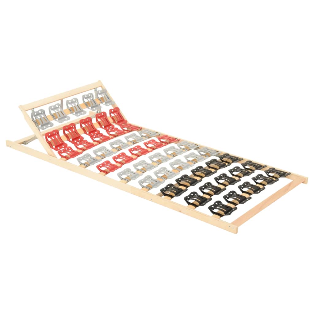 Berkfield Bed Frame with 12 Slats Adjustable Head 100x200 cm