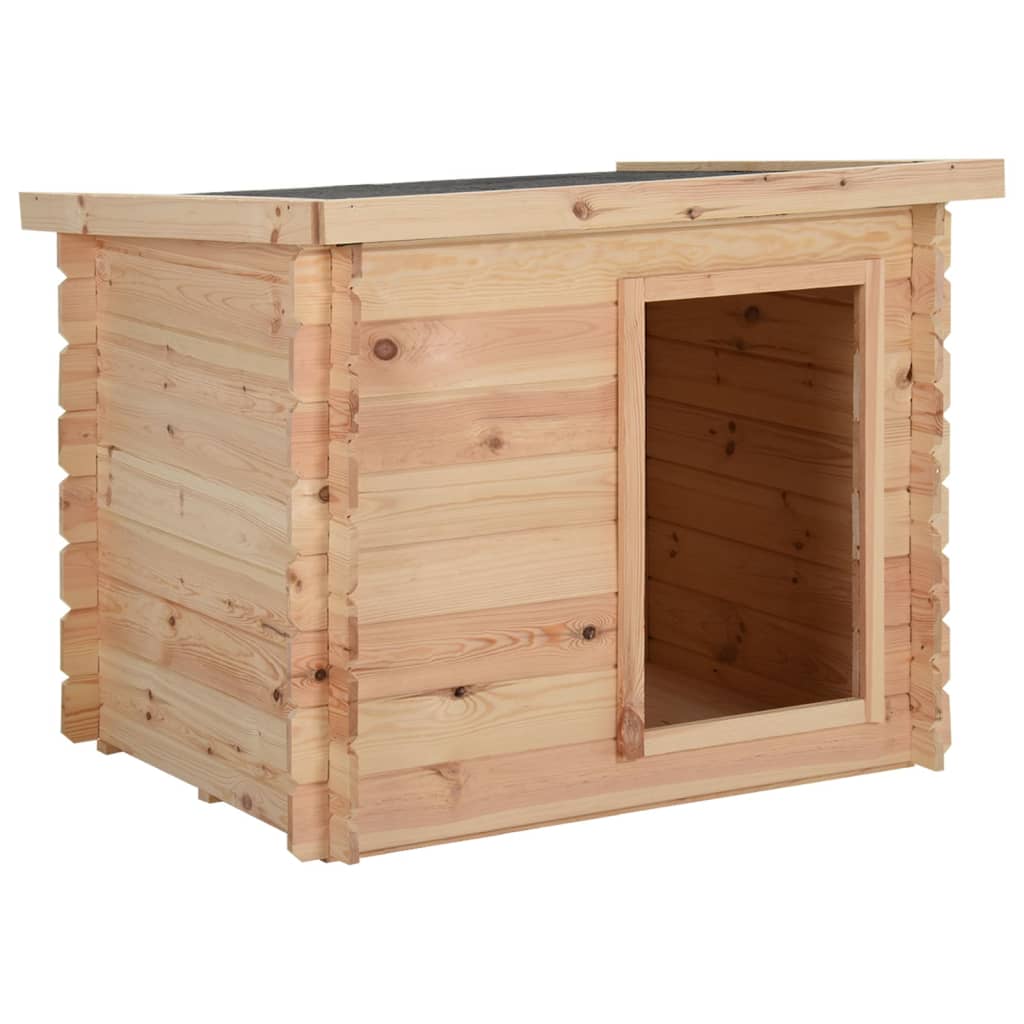 Berkfield Dog House 102.5x88x84 cm Solid Pine Wood 14 mm