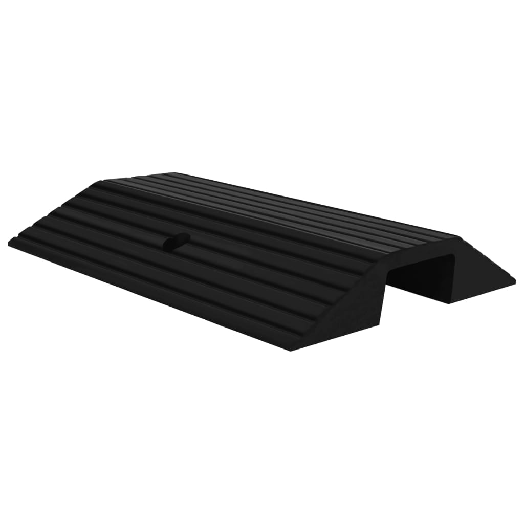 Berkfield Bridge Threshold Ramp 49x40x8 cm Rubber
