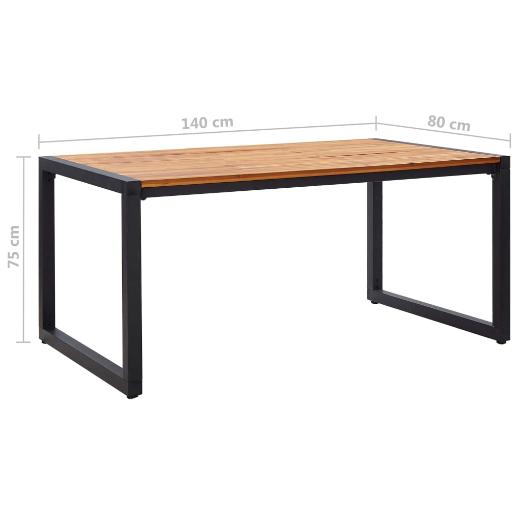 Berkfield 5 Piece Garden Dining Set Grey