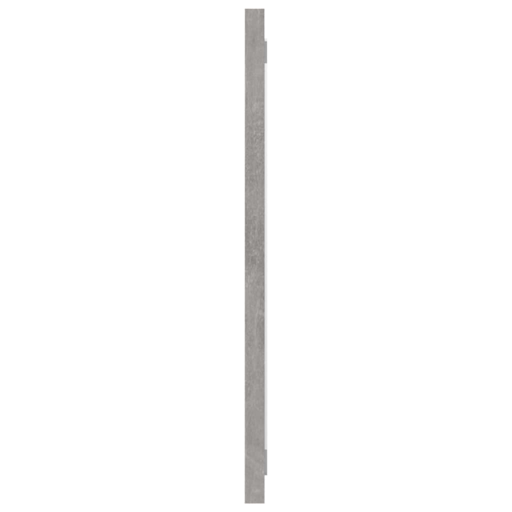 Berkfield Bathroom Furniture Set Concrete Grey Engineered Wood