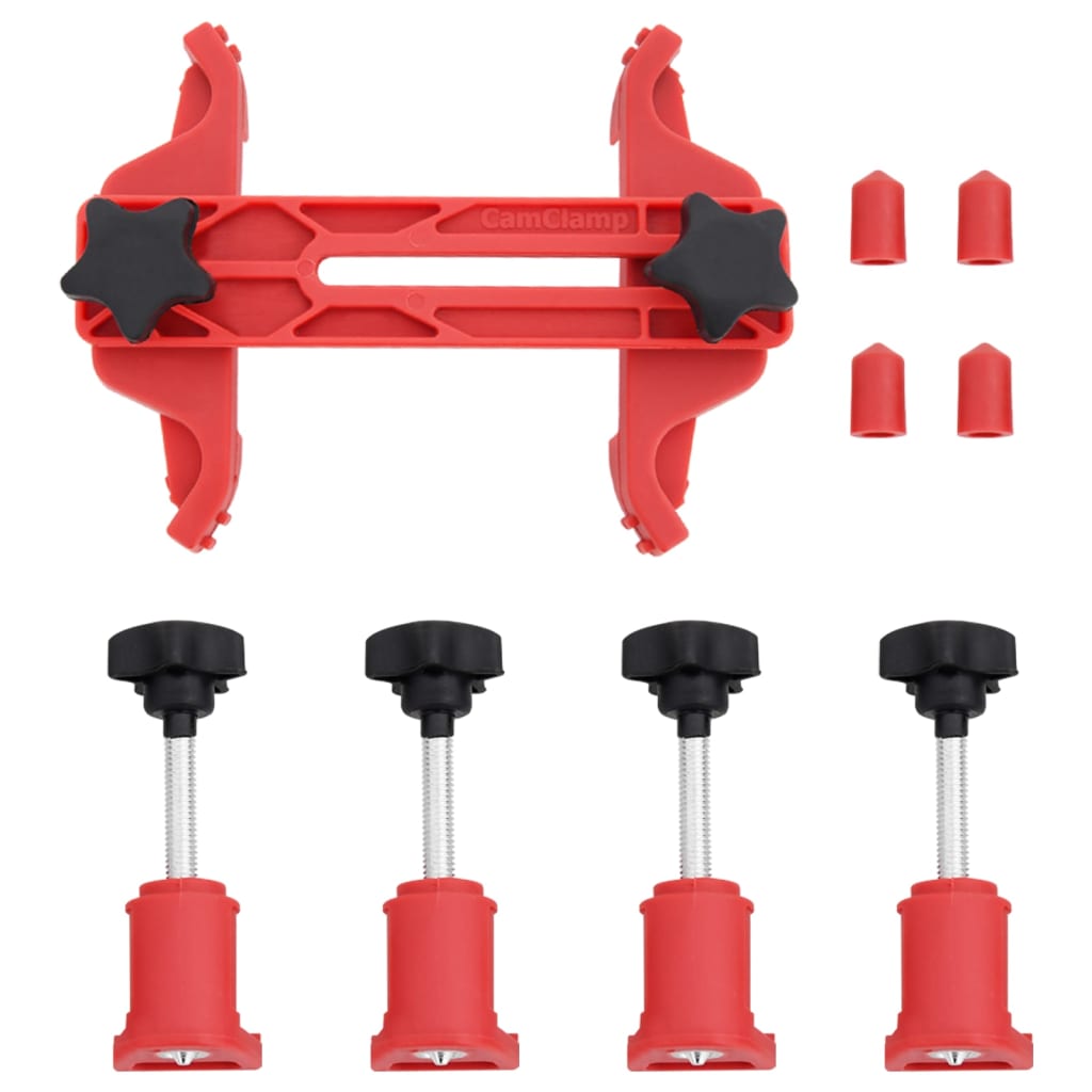 Berkfield 5 Piece Cam Clamp Tool Kit