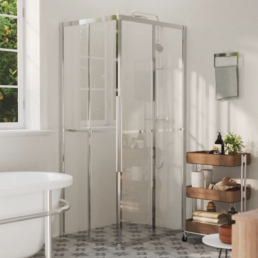 Berkfield Shower Cabin ESG 90x70x180 cm