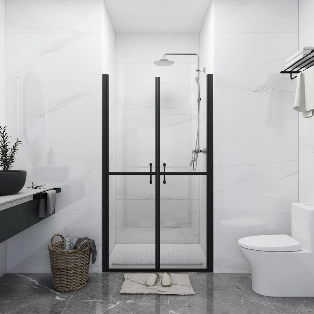 Berkfield Shower Door Clear ESG (98-101)x190 cm