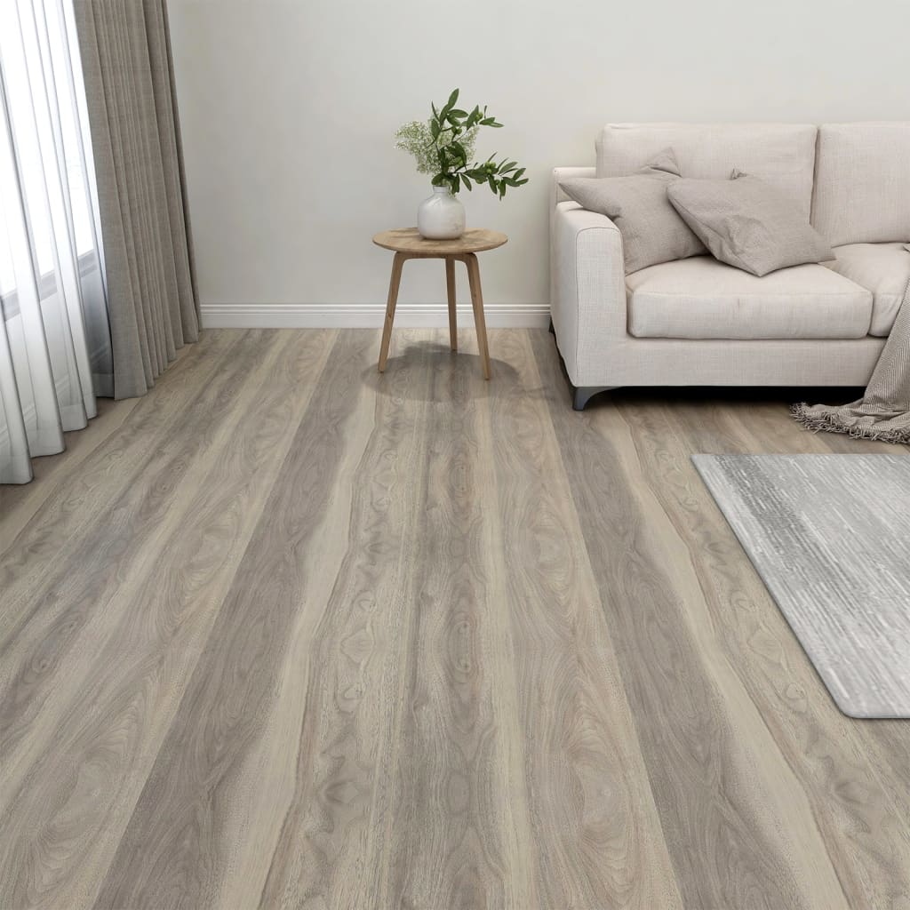 Berkfield Self-adhesive Flooring Planks 20 pcs PVC 1.86 må_ Taupe