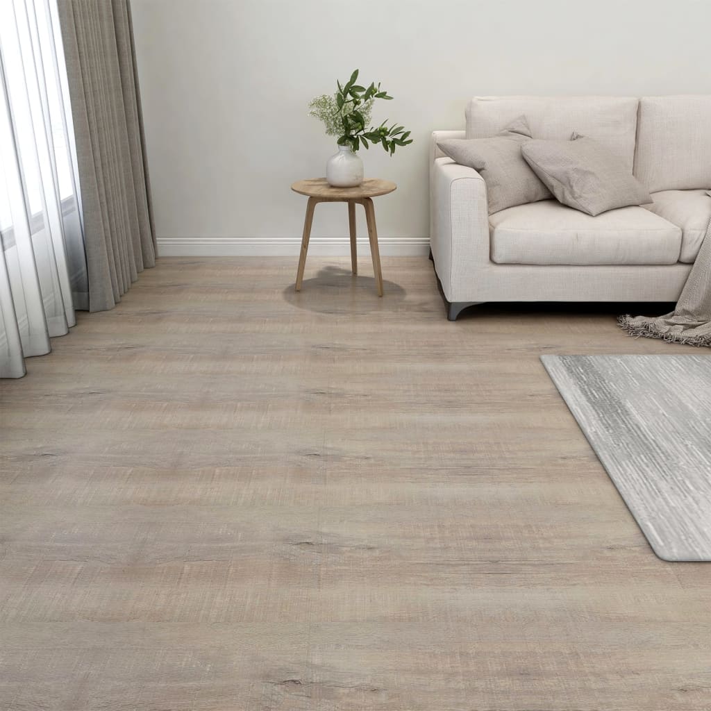 Berkfield Self-adhesive Flooring Planks 20 pcs PVC 1.86 m�__ Taupe