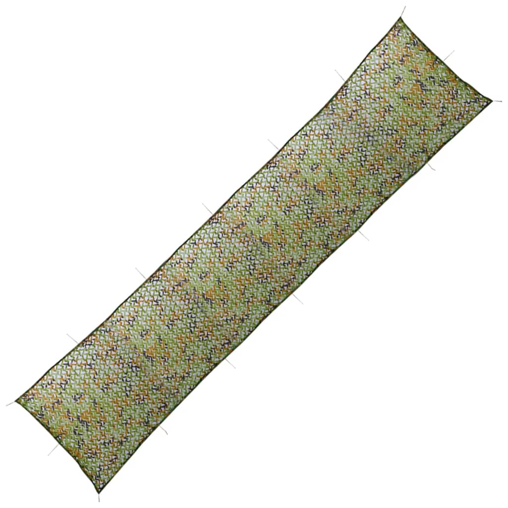Berkfield Camouflage Net with Storage Bag 1.5x8 m Green