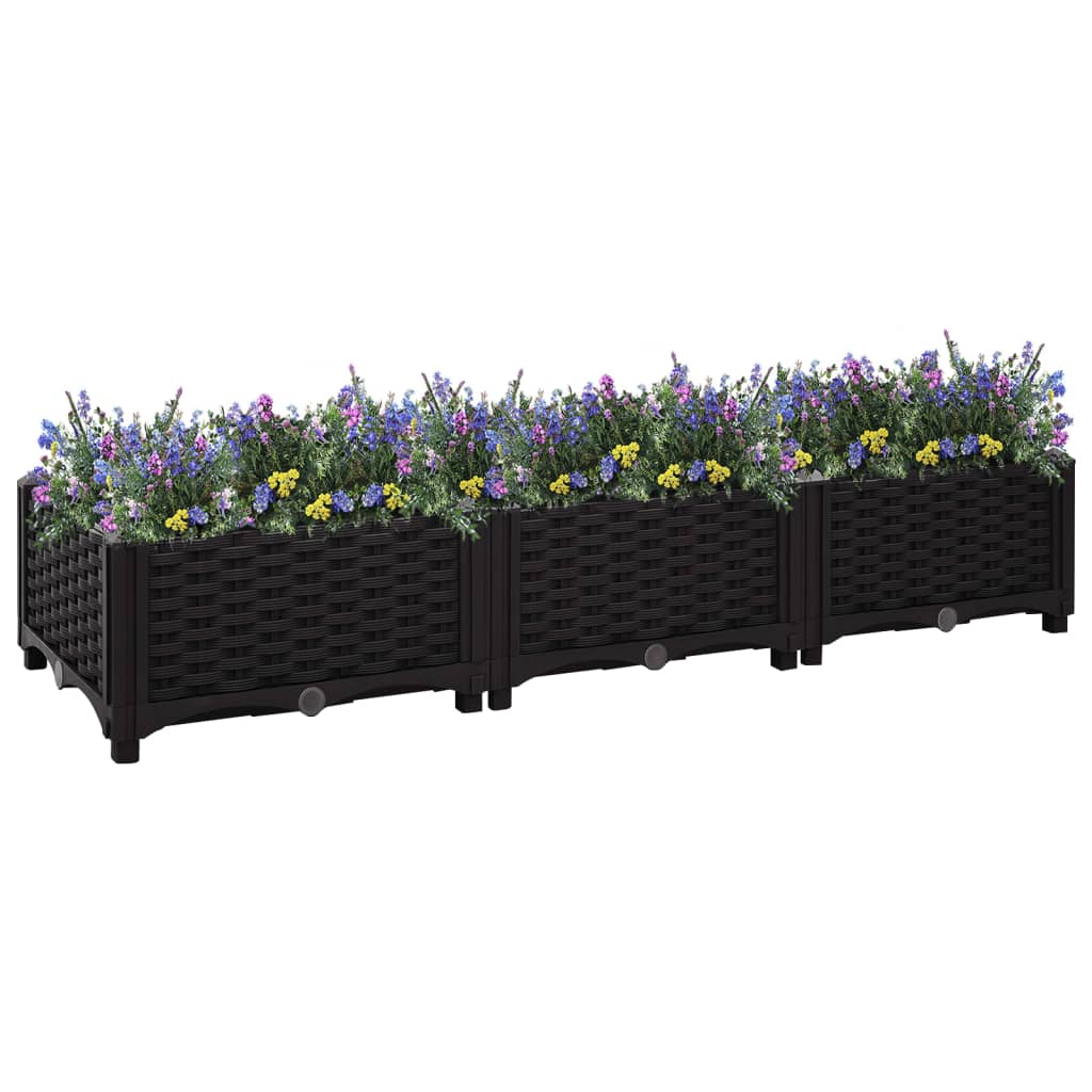 Berkfield Raised Bed 120x40x23 cm Polypropylene