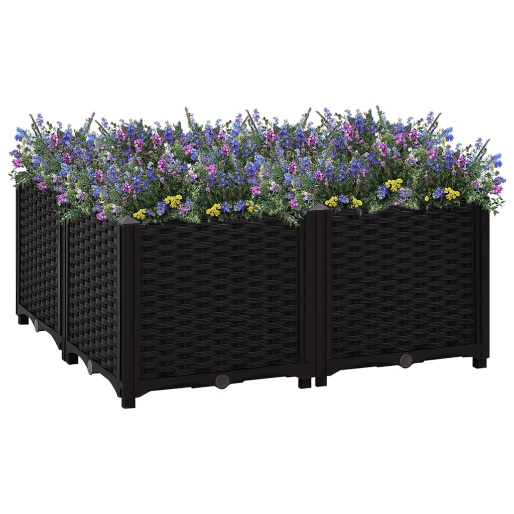 Berkfield Raised Bed 80x80x38 cm Polypropylene