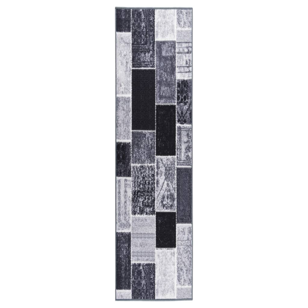 Berkfield Carpet Runner Grey 80x350 cm