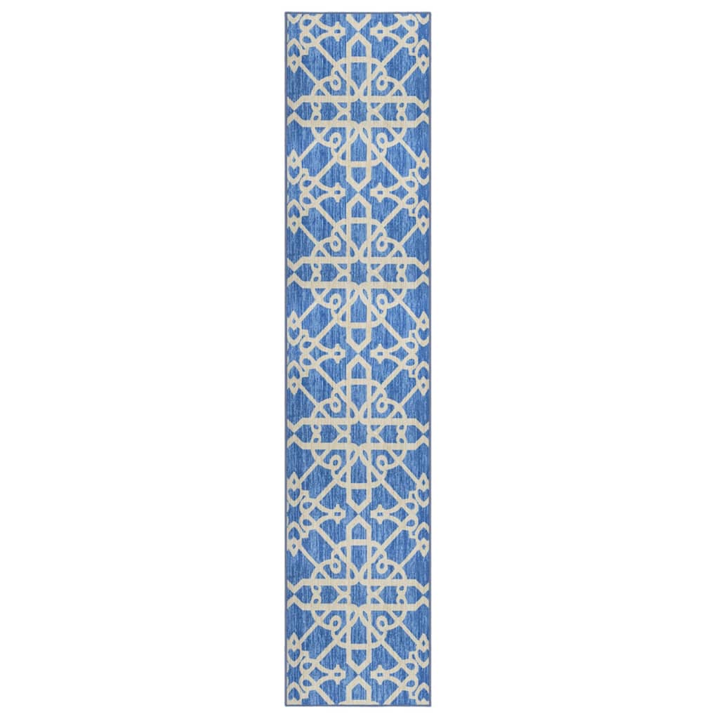 Berkfield Carpet Runner Blue 80x400 cm