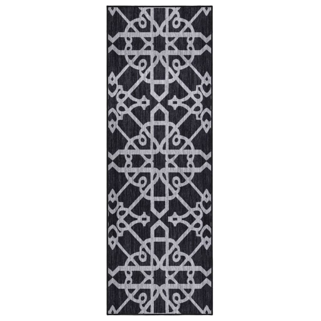 Berkfield Carpet Runner Black 80x250 cm