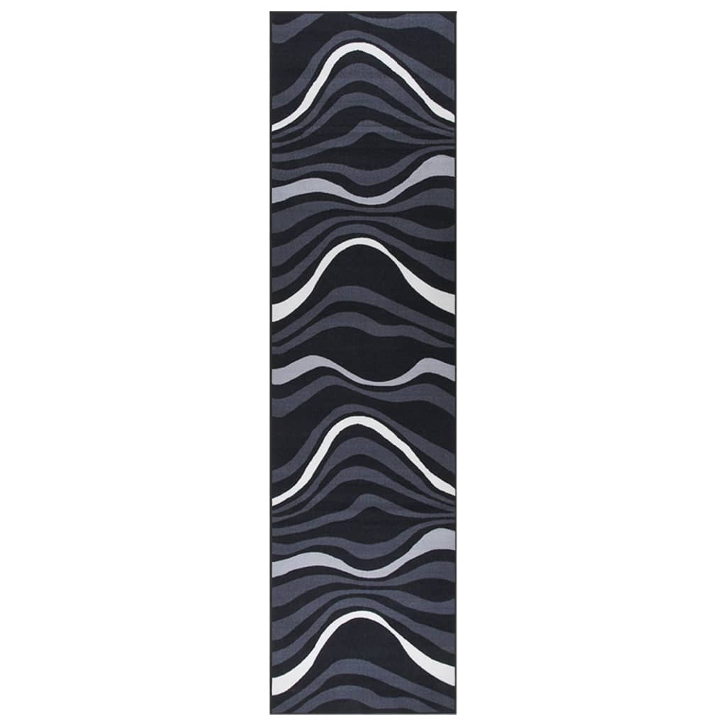 Berkfield Carpet Runner Black 80x350 cm